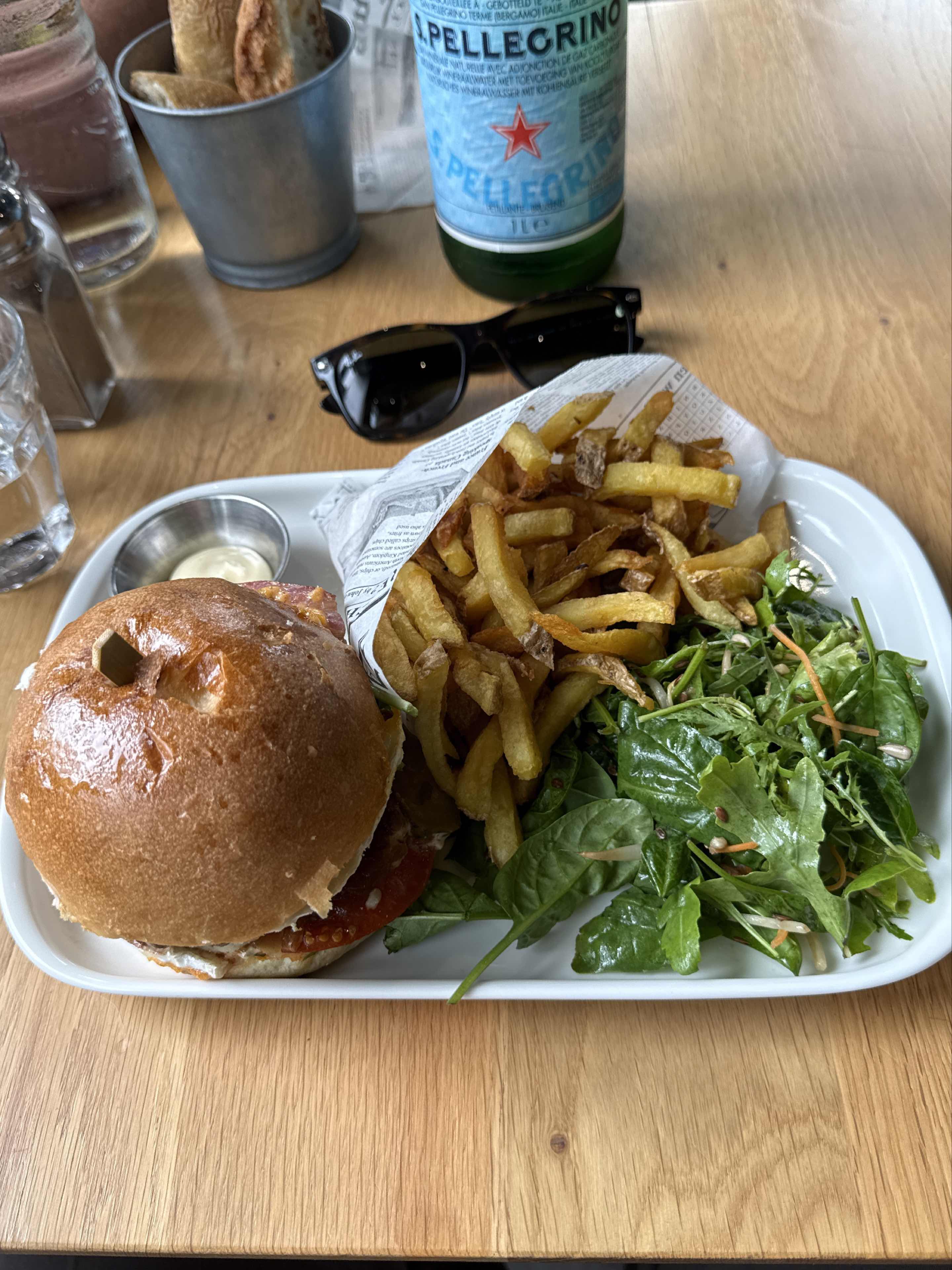 Burger Chévre & Miel