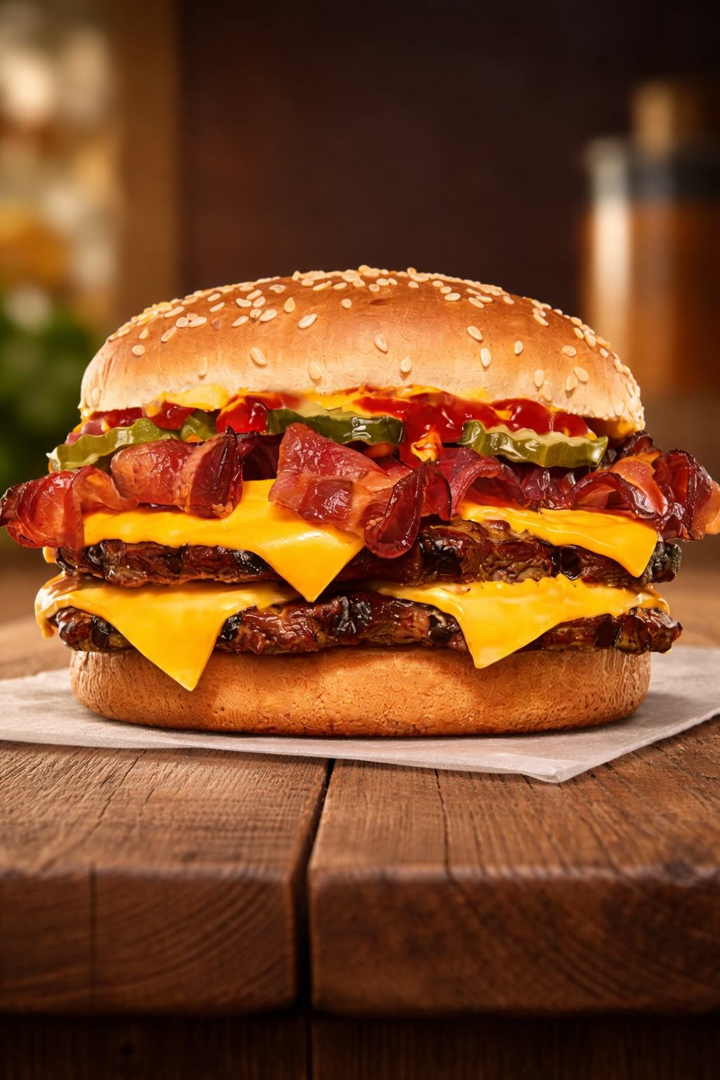Double Cheese Bacon XXL