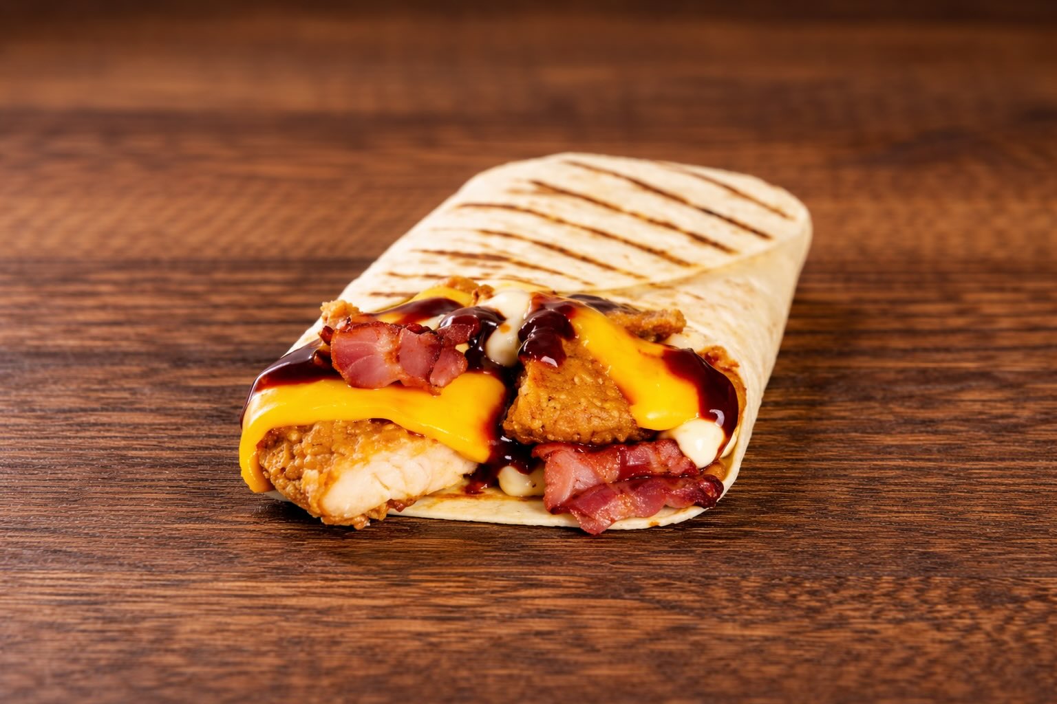 Tortilla Cheese & Bacon