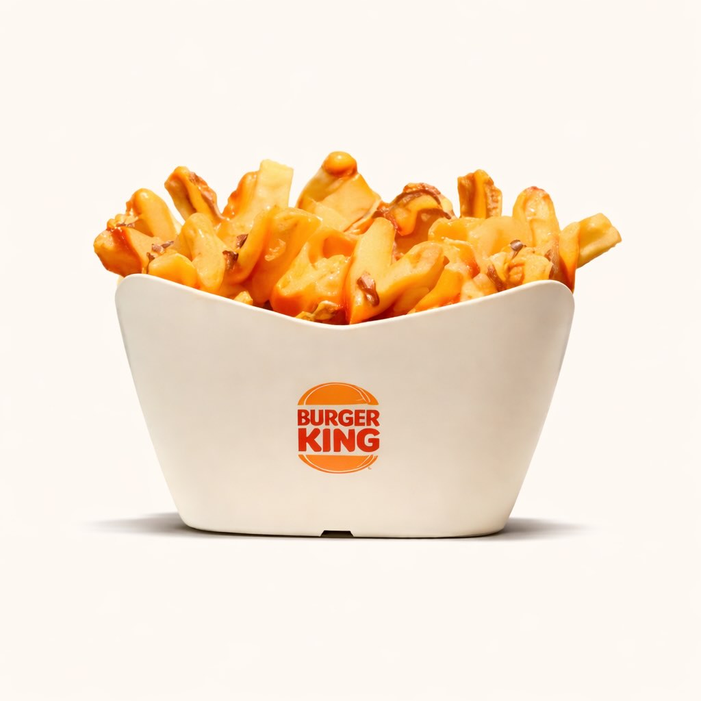 King Fries Cheddar & Crispy Onions