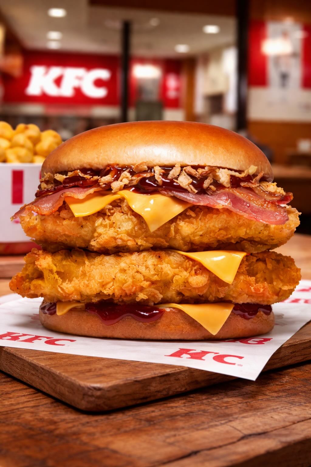 Double Kentucky Burger