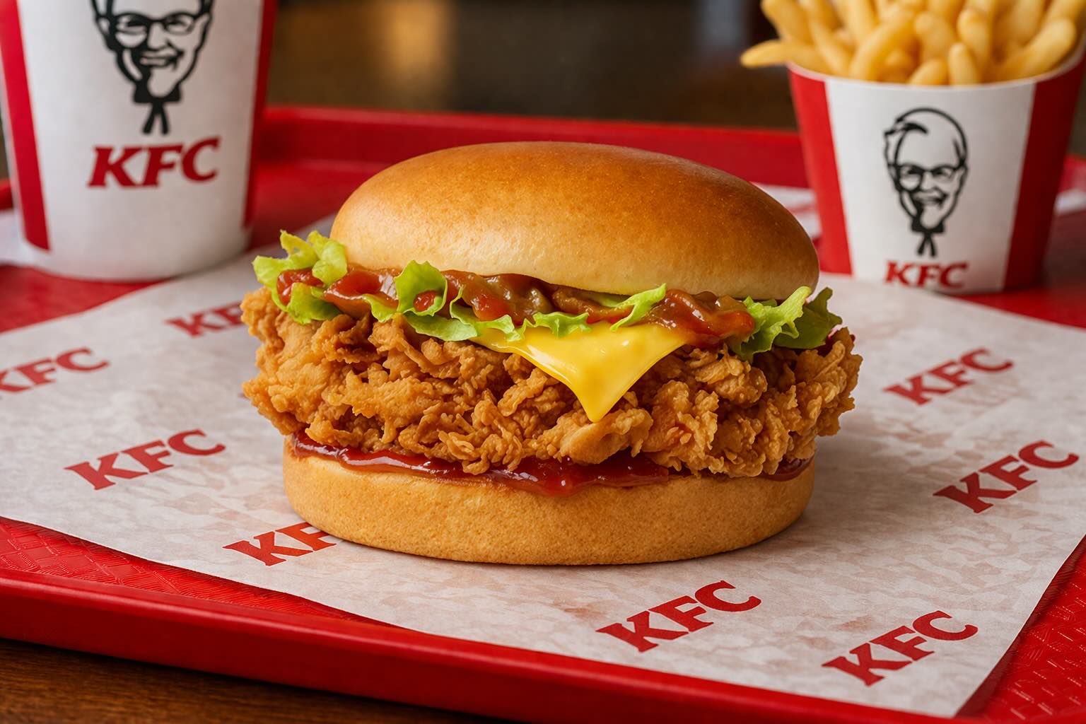 Crispy Burger Spicy