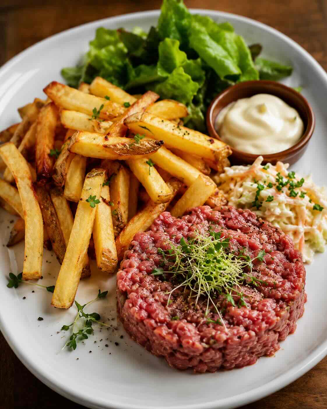 Tartare de boeuf Thaï